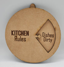 Load image into Gallery viewer, Kitchen Rules Sign SVG FILE ONLY!!!