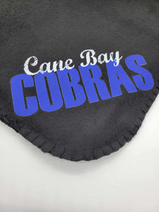 Cobra Fleece Throw Blanket Option #2