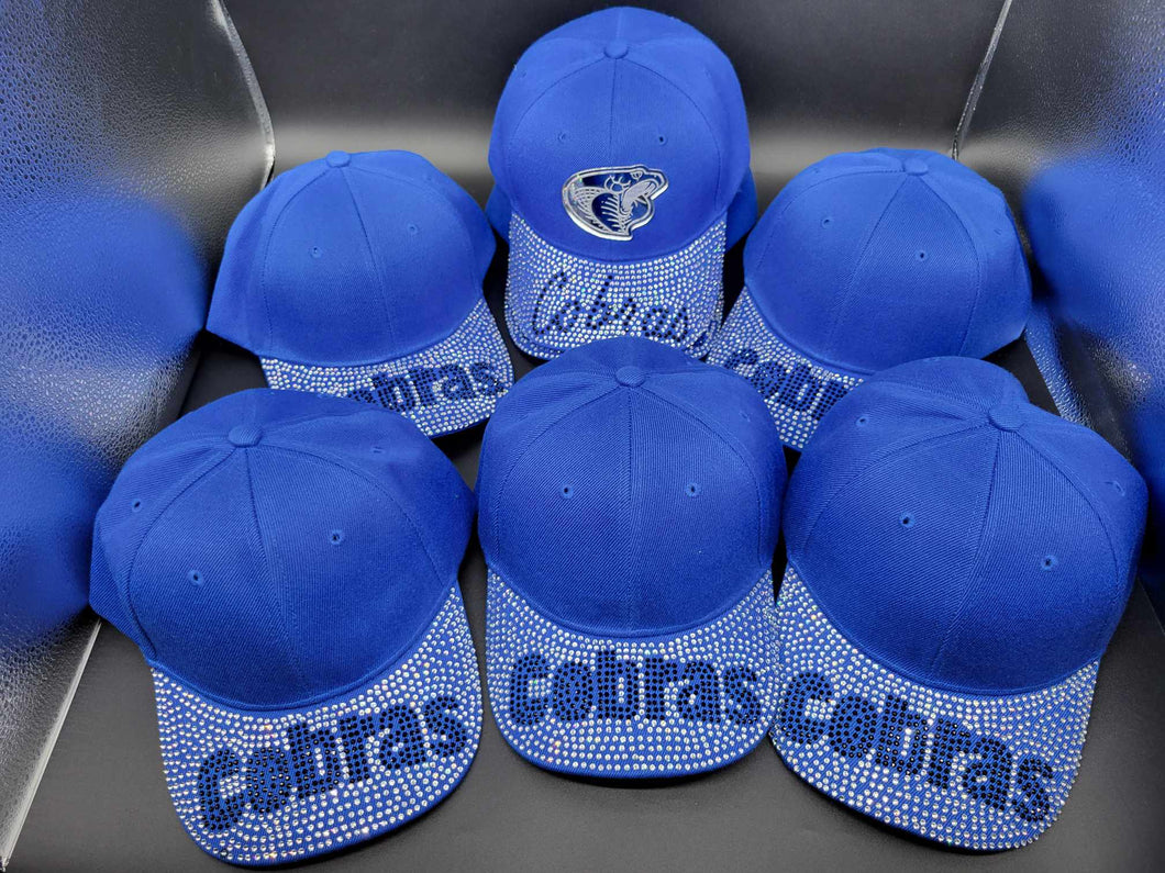 Cobra Hat Rhinestone Brim ONLY!!!