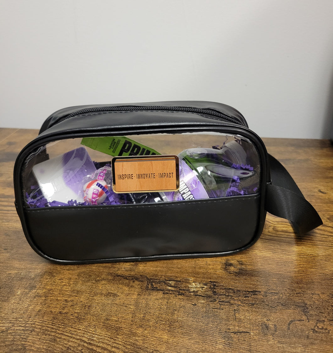 Personalized Clear Makeup Bag / Travel Bag (BAG ONLY!!!) – Crafts Made Personal