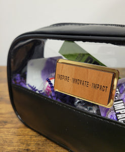 Personalized Clear Makeup Bag / Travel Bag (BAG ONLY!!!)
